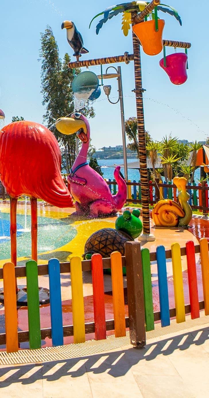Çocuk Su Sprey Parkı sağ görsel
